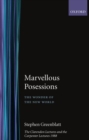 Image for Marvelous Possessions