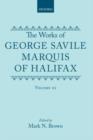 Image for The Works of George Savile, Marquis of Halifax: Volume III