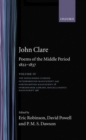 Image for John Clare: Poems of the Middle Period, 1822-1837 : Volume IV