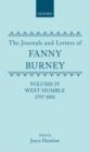 Image for The Journals and Letters of Fanny Burney (Madame d&#39;Arblay): Volume IV: West Humble, 1797-1801