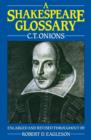 Image for A Shakespeare Glossary
