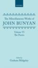Image for The Miscellaneous Works of John Bunyan: Volume VI: The Poems
