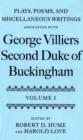 Image for Plays, Poems, and Miscellaneous Writings associated with George Villiers, Second Duke of Buckingham