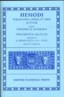 Image for Hesiod Theogonia, Opera et Dies, Scutum, Fragmenta Selecta