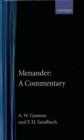 Image for Menander: A Commentary