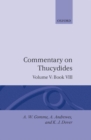 Image for An Historical Commentary on Thucydides: Volume 5. Book VIII