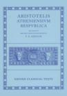 Image for Aristotle Atheniensium Respublica