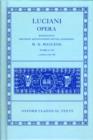 Image for Lucian Opera Tomus III (Books XLIV-LXVIII)