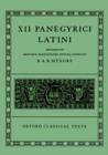 Image for XII Panegyrici Latini