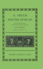 Image for Aulus Gellius Noctes Atticae Volume II