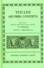 Image for Livy Ab Urbe Condita Books XXXVI-XL : Latin text with apparatus criticus