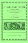 Image for Sallust Catilina, Iugurtha, Historiarum Fragmenta Selecta; Appendix Sallustiana