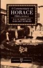 Image for A Commentary on Horace: Odes: Book II