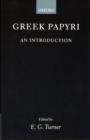 Image for Greek Papyri : An Introduction
