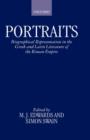 Image for Portraits  : biographical representation in the Greek and Latin literature of the Roman empire