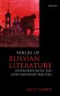 Image for Voices of Russian literature  : interviews with ten contemporary writers