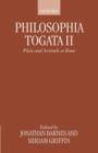 Image for Philosophia togata2: Plato and Aristotle at Rome