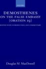 Image for Demosthenes  : on the false embassy (oration 19)