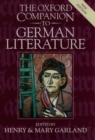 Image for The Oxford Companion to German Literature