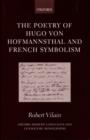 Image for The Poetry of Hugo von Hofmannsthal and French Symbolism