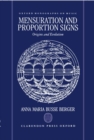 Image for Mensuration and Proportion Signs
