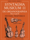 Image for Syntagma Musicum II : De Organographia: Parts I and II