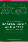 Image for Modern music and after
