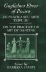 Image for De pratica seu arte tripudii : `On the Practice or Art of Dancing&#39;