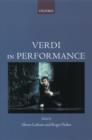 Image for Verdi in Performance