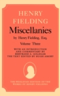 Image for Miscellanies by Henry Fielding, Esq.