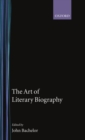 Image for The Art of Literary Biography
