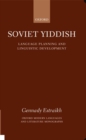 Image for Soviet Yiddish  : language planning and linguistic development