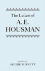 Image for The Letters of A. E. Housman