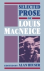 Image for Selected Prose of Louis MacNeice