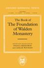 Image for The Book of the Foundation of Walden Monastery