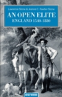 Image for An open elite?  : England, 1540-1880