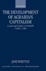 Image for The Development of Agrarian Capitalism