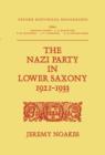 Image for The Nazi Party in Lower Saxony 1921-1933