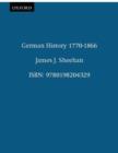 Image for German History 1770-1866