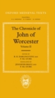 Image for The Chronicle of John of Worcester: Volume II: The Annals from 450 to 1066