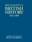Image for A bibliography of British history: 1914-1989