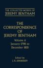 Image for The Collected Works of Jeremy Bentham: Correspondence: Volume 6 : January 1798 to December 1801