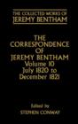 Image for The Collected Works of Jeremy Bentham: Correspondence: Volume 10 : July 1820 to December 1821