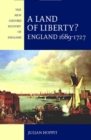 Image for A land of liberty?  : England, 1689-1727