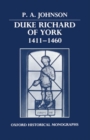 Image for Duke Richard of York 1411-1460