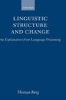Image for Linguistic Structure and Change