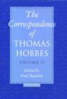 Image for The Correspondence of Thomas Hobbes: Volume II: 1660-1679