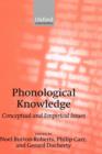 Image for Phonological knowledge  : conceptual and empirical issues