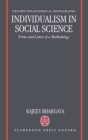 Image for Individualism in Social Science