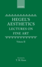 Image for Hegel&#39;s Aesthetics: Volume 2
